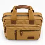 B1073 Bagentix Premium Canvas Messenger Bag - Image 3