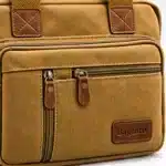 B1073 Bagentix Premium Canvas Messenger Bag - Image 4